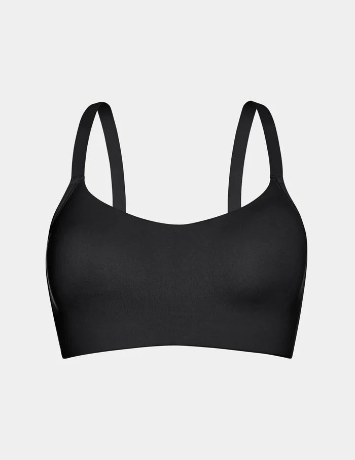 | View of One&Only Scoop Bra® shown front-facing against a light gray background | Black