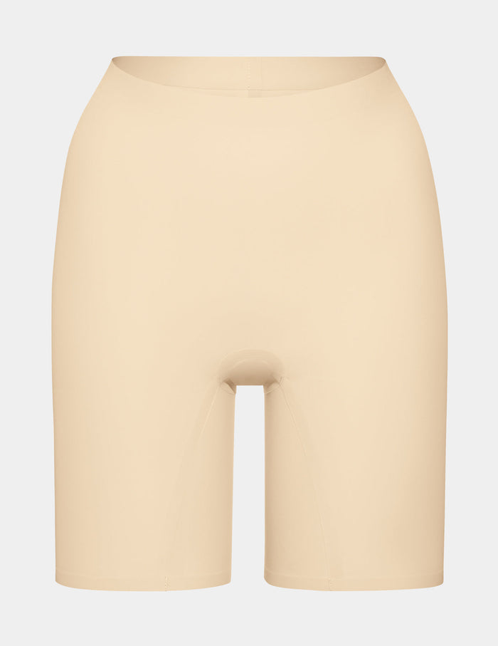 | Thigh Saver® 6” shown front-facing against a light gray background | Dune