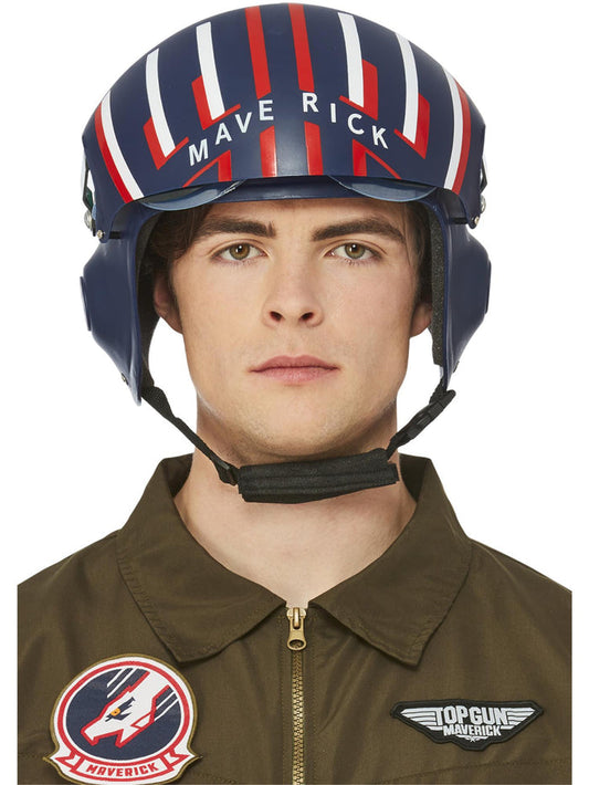 Top Gun Maverick Helmet, Blue and Red