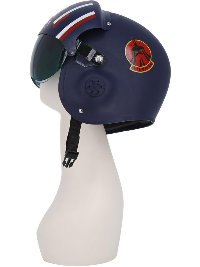 Top Gun Maverick Helmet, Blue and Red