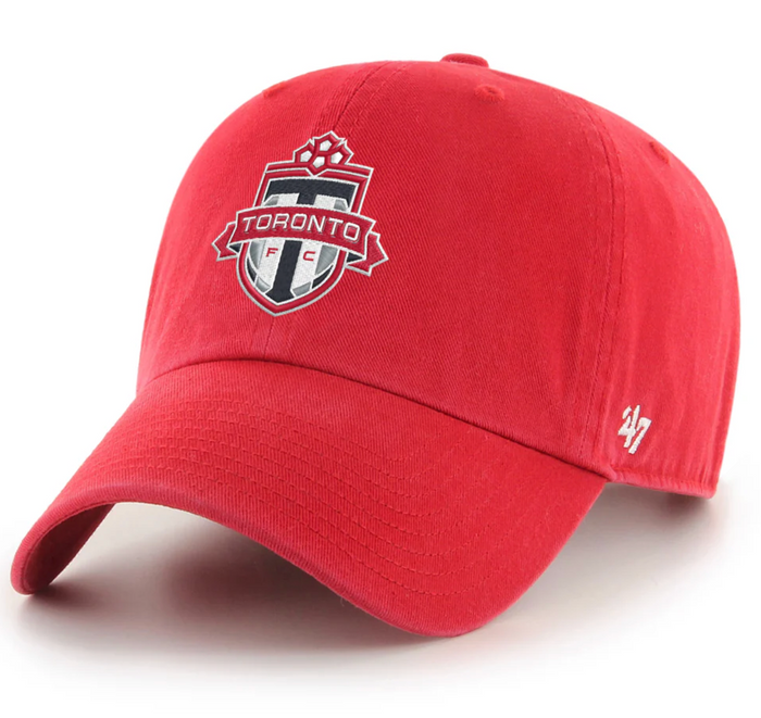 Toronto FC 47' Brand Clean Up Adjustable Hat - Red