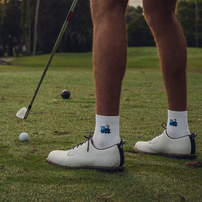Del Campo Train golf socks