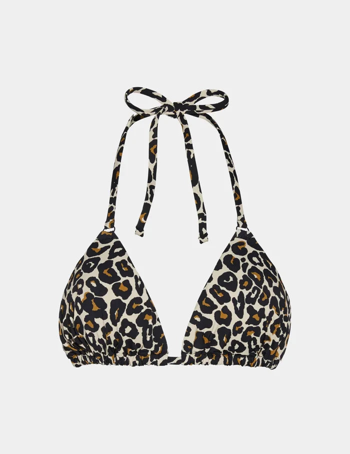 | Triangle Bikini Top shown front-facing against a light gray background | Wild Cat