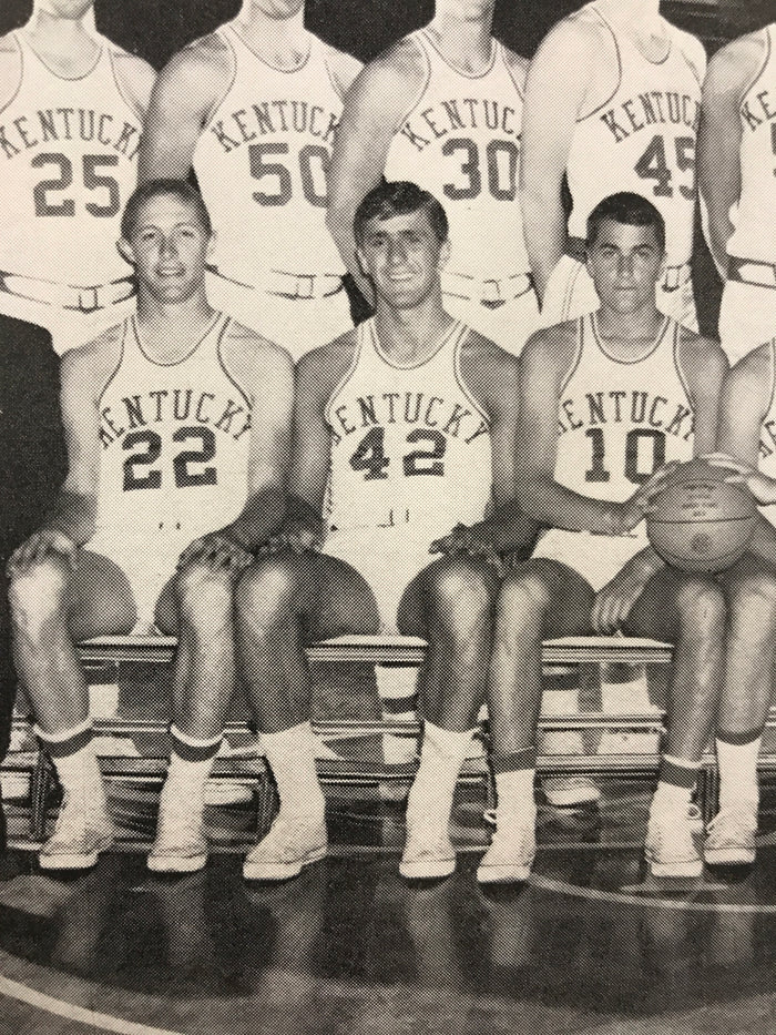 University of Virginia Basketball UVA vs. Kentucky 1965 Program with Pat Riley RARE