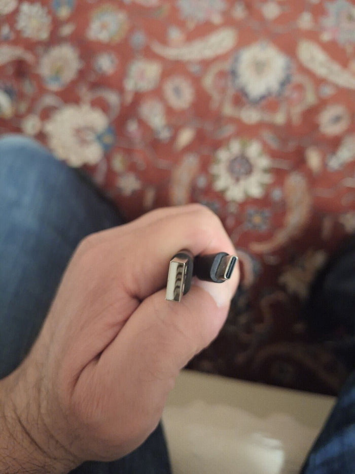 USB-C Data/ Charging Cable NOT WORKING, FRAYED: FOR PARTS!!  Approximately 41"