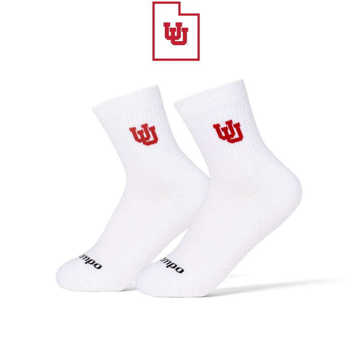 Del Campo Utah Utes golf socks