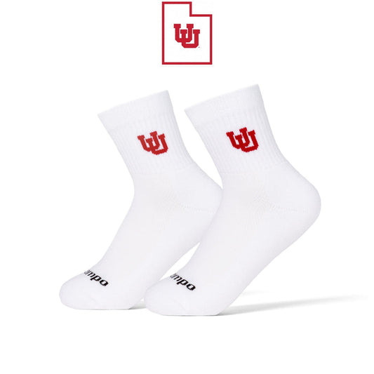 Del Campo Utah Utes golf socks