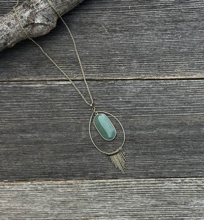 Valerie Green Aventurine Teardrop