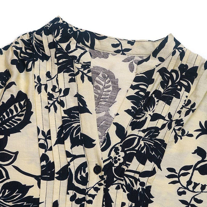 Vintage Floral Blouse