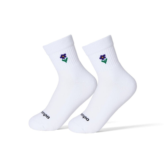 Del Campo Violet golf socks