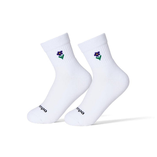 Del Campo Violet golf socks