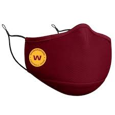 Washington Football Club New Era Team Color On-Field Face Cover Mask