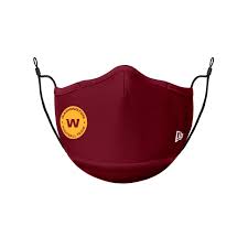 Washington Football Club New Era Team Color On-Field Face Cover Mask