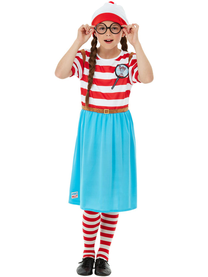 Where's Wally? Wenda Deluxe Girls Costume