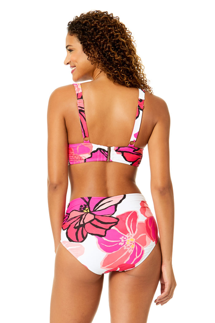 Women's Acapulco Princess Soft Band Shirred Bralette Bikini Top