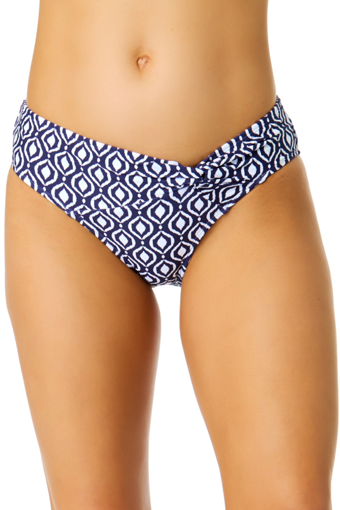 Women's Azzurra Geo Twist Front Swim Bottom
