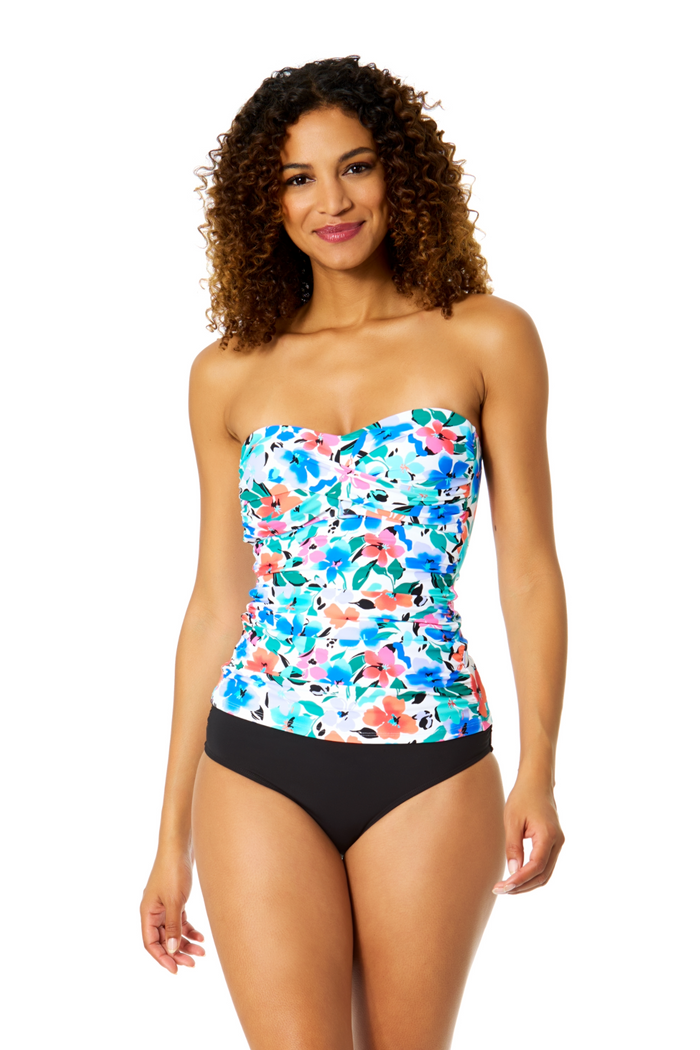 Women's Fiore Twist Front Bandeaukini Swim Top