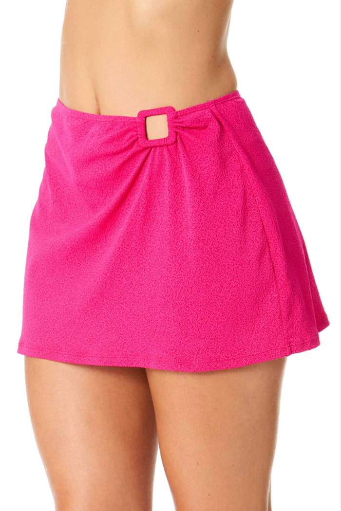 Women's Peruvian Crepe Orchid Ring Swim Skirt Bottom
