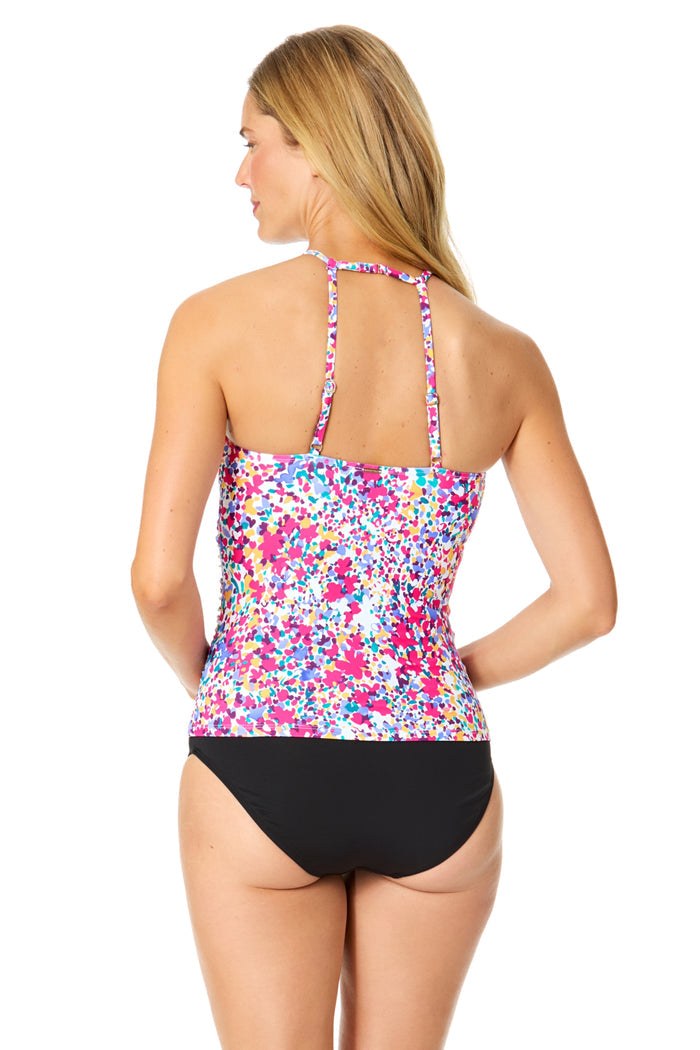 Women's Villa Vera High Neck Tankini Top