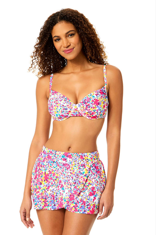 Women's Villa Vera Shirred Underwire Bikini Swim Top