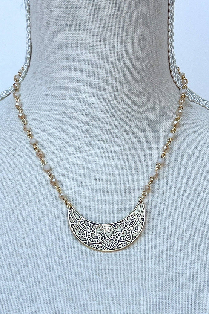 Wonder Woman Necklace in Gold