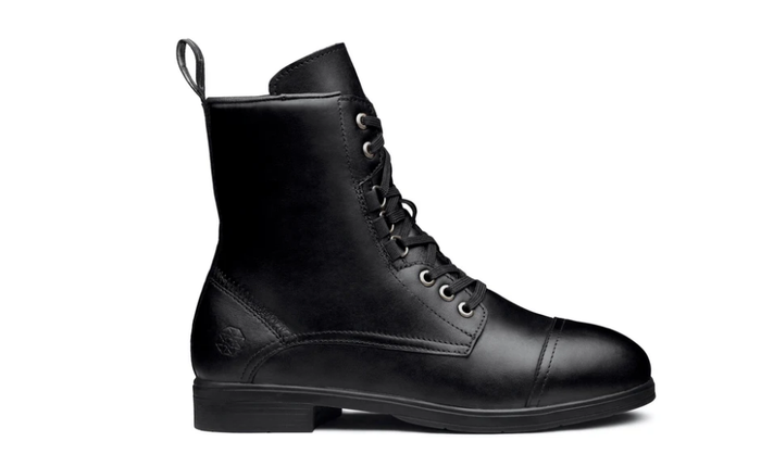 Xena Spice Women's Steel Toe Work Boot-Black