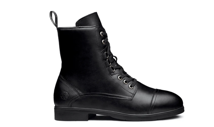Xena Spice Women's Steel Toe Work Boot-Black