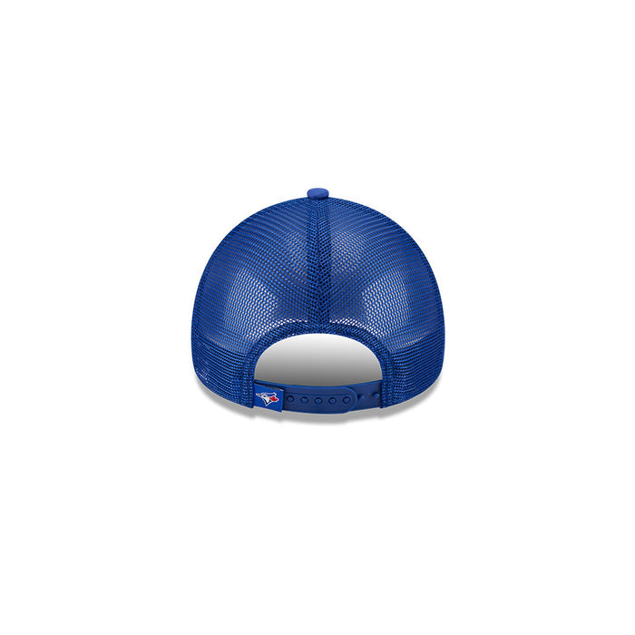 Youth Toronto Blue Jays New Era Painted A-Frame 9FORTY Trucker Adjustable Hat