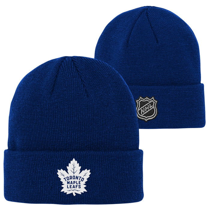 Youth Toronto Maple Leafs Navy Cuff Toque