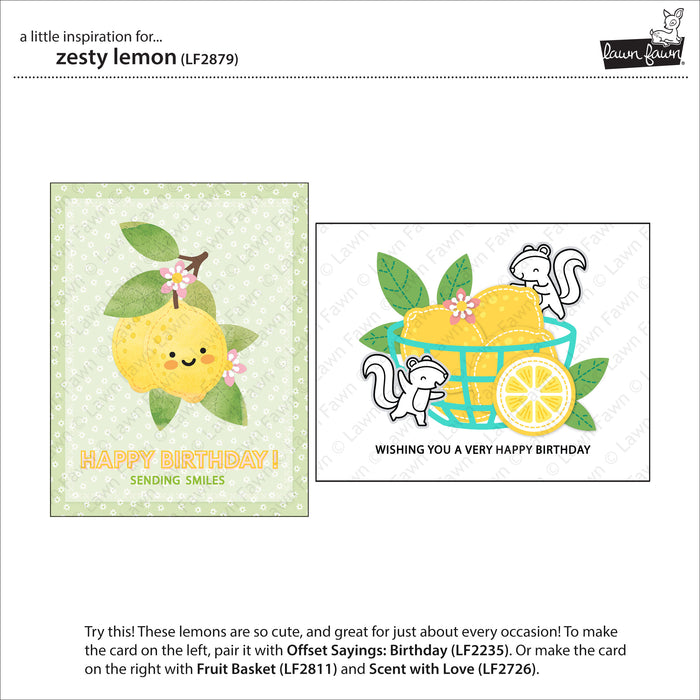 zesty lemon