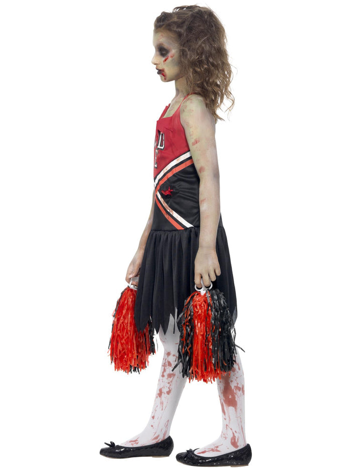 Zombie Cheerleader Child Girl's Costume