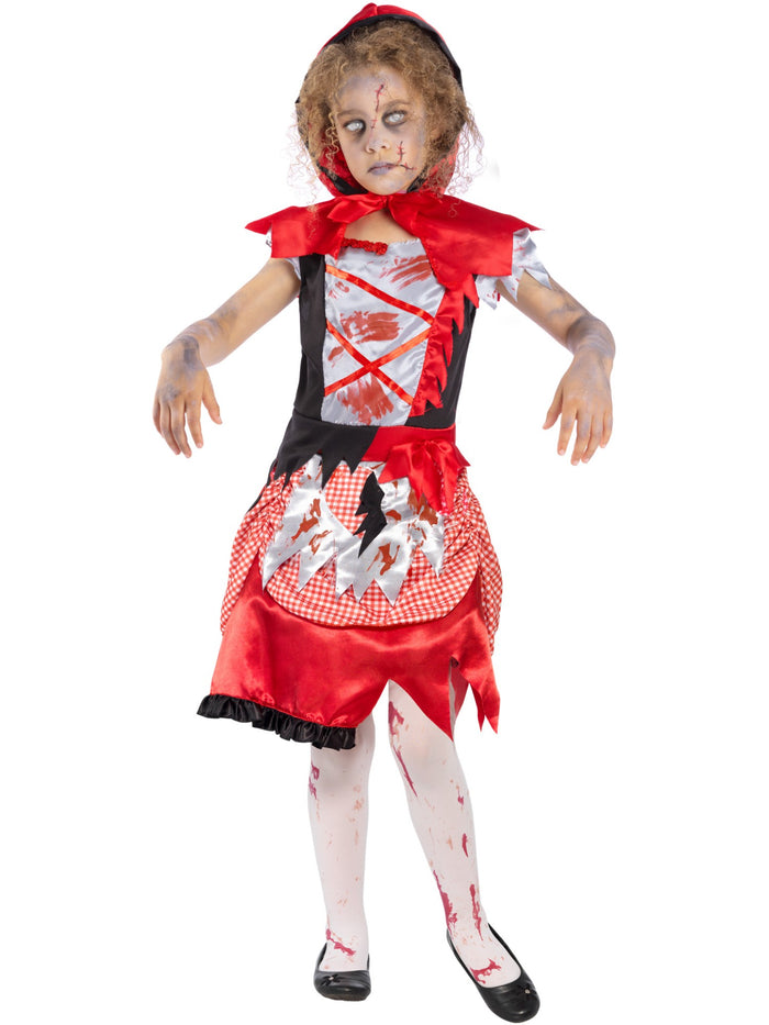 Zombie Miss Hood Child Girl's Costume